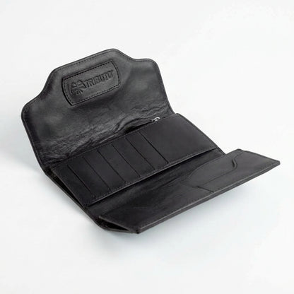 Aurora Hand-Tooled Wallet with Antiqued