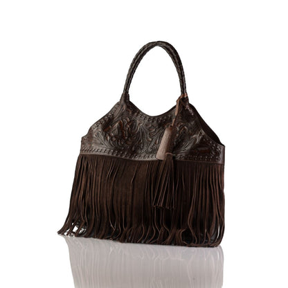 Chacana Hand-Tooled with Fringes