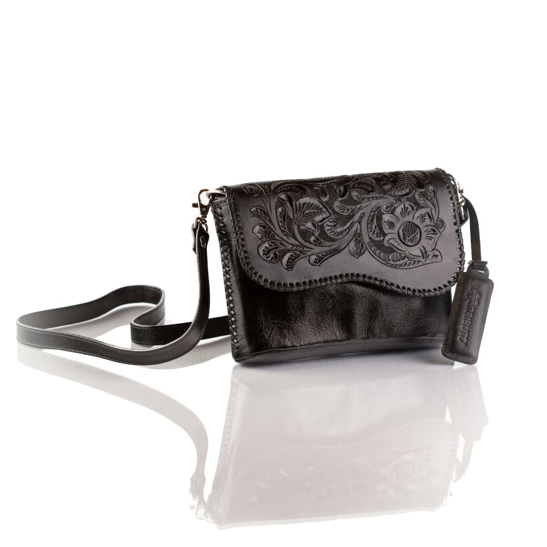 Adelita Hand-Tooled Clutch