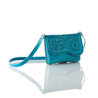Adelita Hand-Tooled Clutch