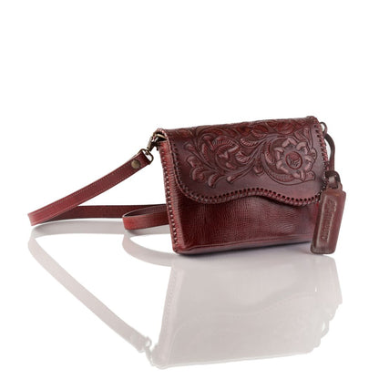 Adelita Hand-Tooled Clutch