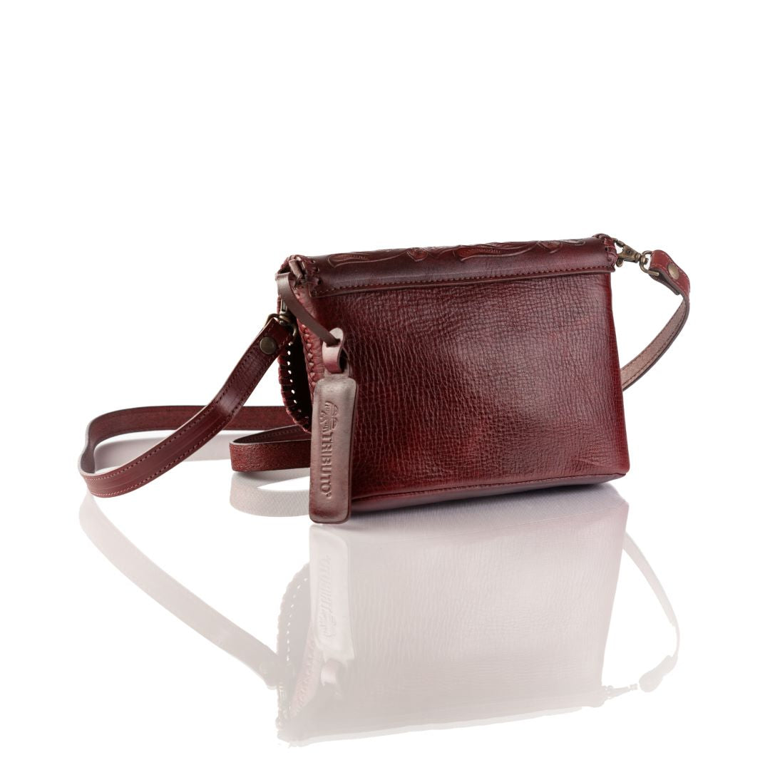 Adelita Hand-Tooled Clutch