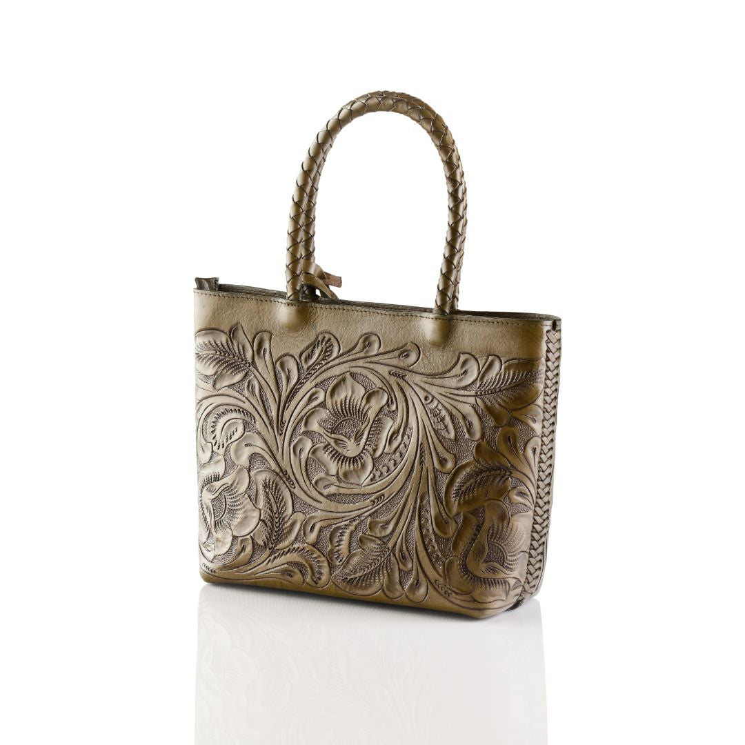 Chapalita Hand-Tooled Satchel