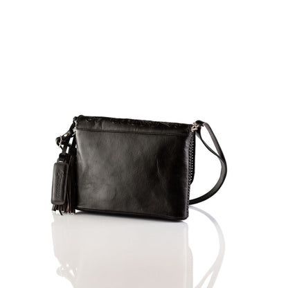 Luna Hand-Tooled Crossbody