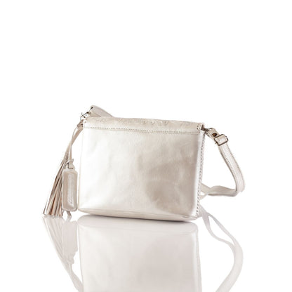 Luna Hand-Tooled Crossbody