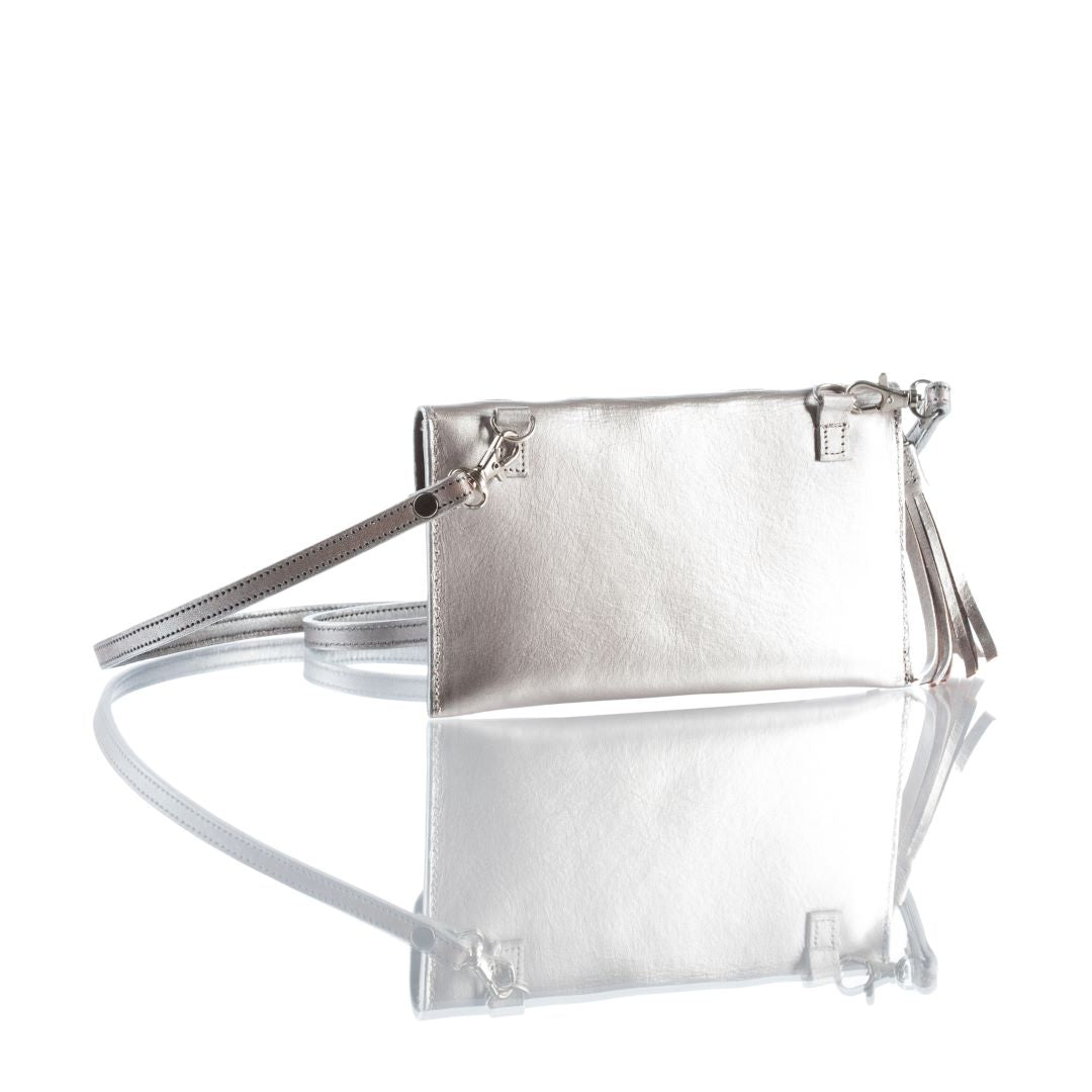 Maria Hand-Tooled Crossbody Wallet