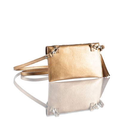 Maria Hand-Tooled Crossbody Wallet