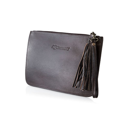 Buffalo Hand-Painted Slim Bag
