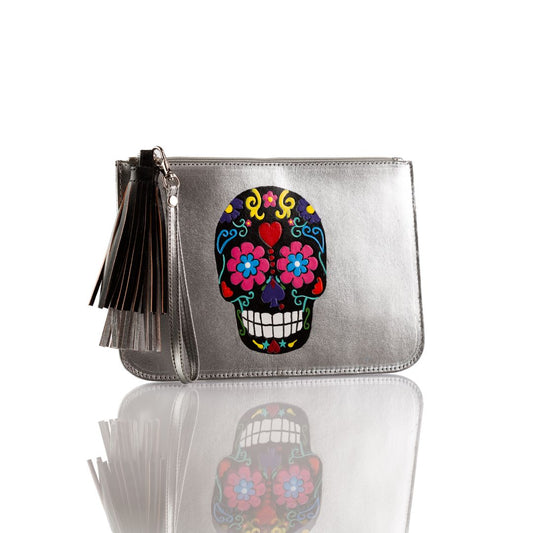Catrina Hand-Painted Slim Bag