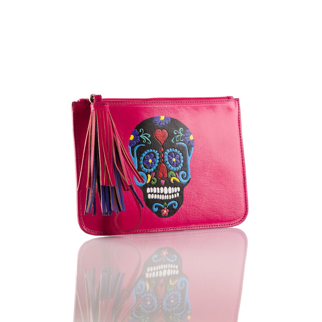 Catrina Hand-Painted Slim Bag