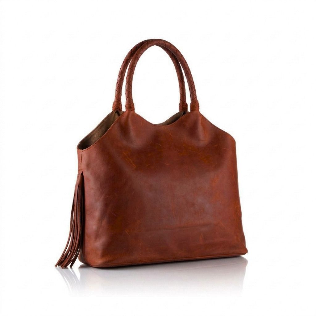 Chacana Hand-Stitched Nappa Leather with Fringe