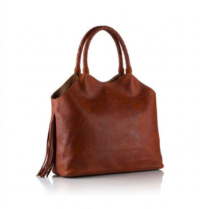 Chacana Hand-Stitched Nappa Leather with Fringe