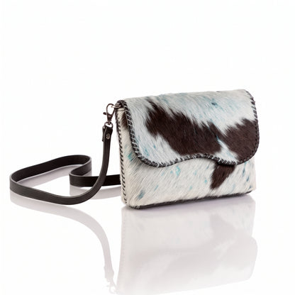 Adelita Dyed Calf Hair Clutch