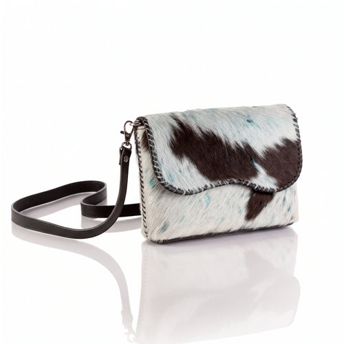 Adelita Dyed Calf Hair Clutch