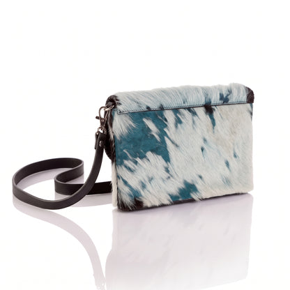 Adelita Dyed Calf Hair Clutch