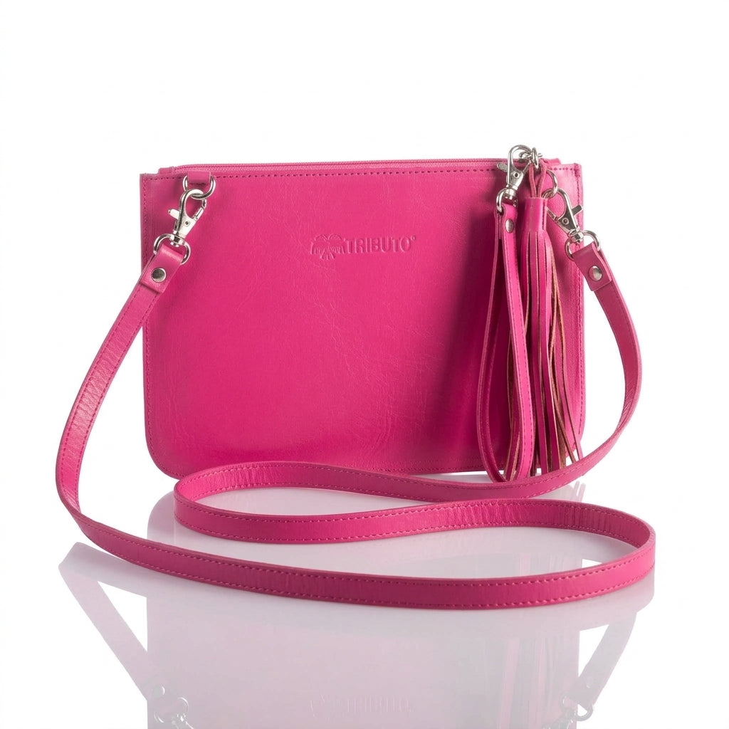 Hand-Tooled Slim Crossbody