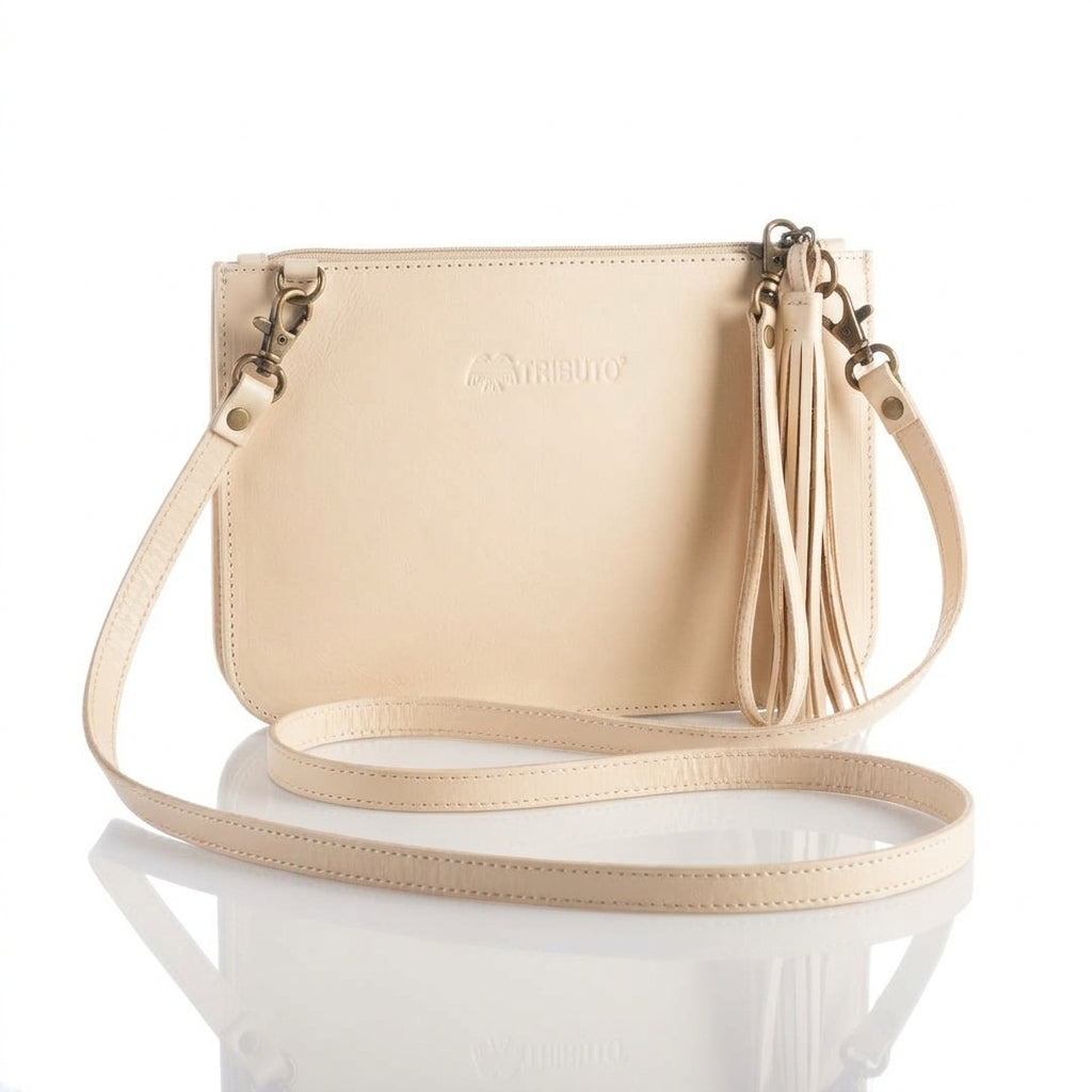 Hand-Tooled Slim Crossbody