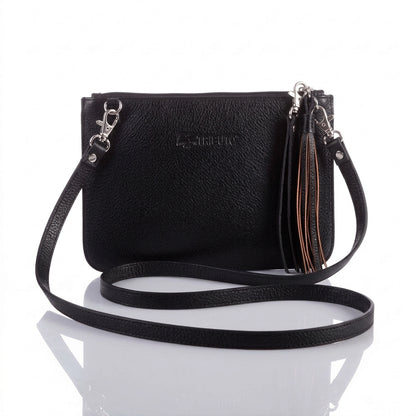 Hand-Tooled Slim Crossbody
