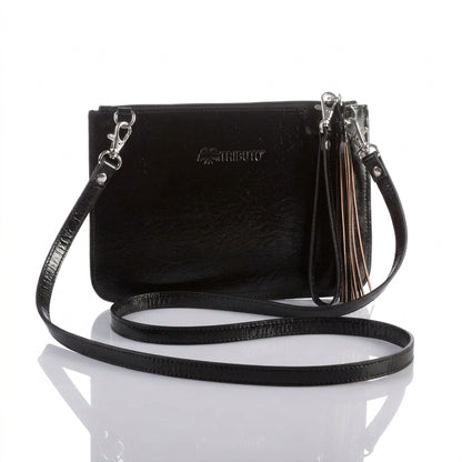 Hand-Tooled Slim Crossbody