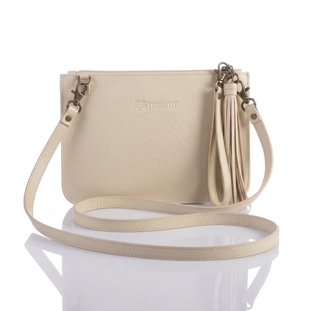 Hand-Tooled Slim Crossbody