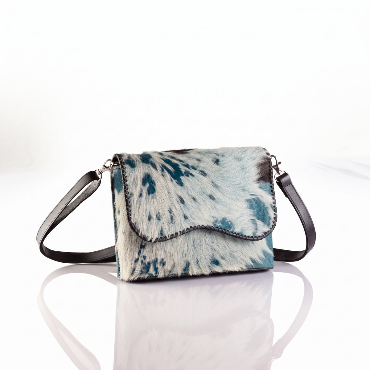 Luna Dyed Calf Hair Crossbody