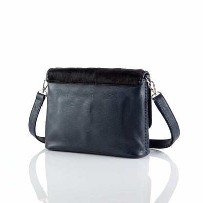 Luna Hair-On-Hide with Stone Crossbody