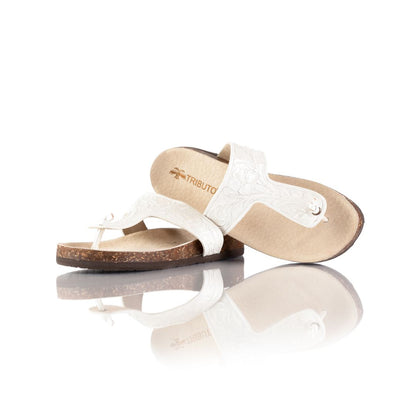 Hand-Tooled Tributo Sandals