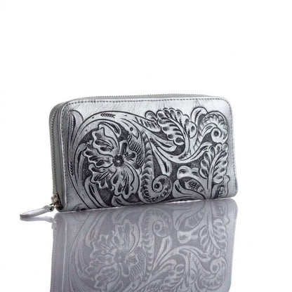 Tonala Hand-Tooled Wallet