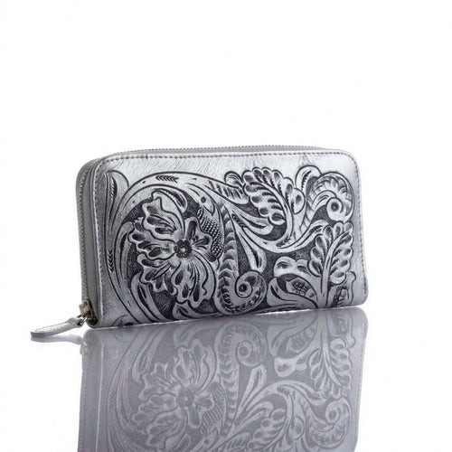 Tonala Hand-Tooled Wallet