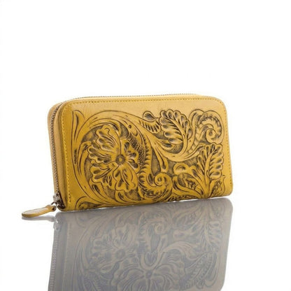 Tonala Hand-Tooled Wallet